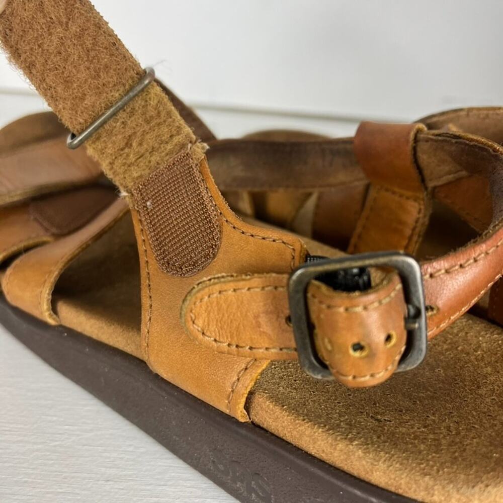 SAS Shoes Huggy Sandals Adjustable Caramel Tripad Comfort Brown Women's Size 9 - Picture 10 of 14